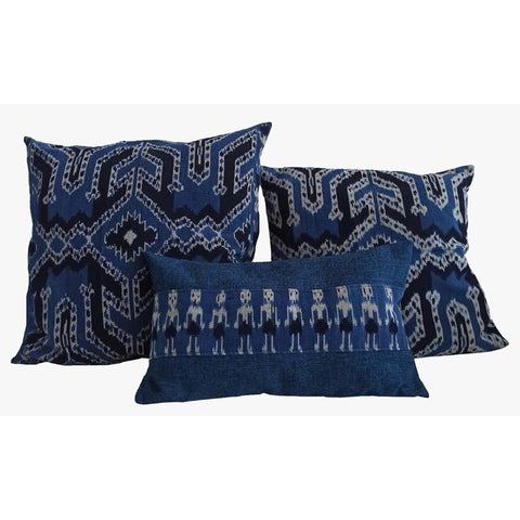 Powered by People Global Eclecticist Bohemian Square Pillow Cover with Zipper - 20 x 20