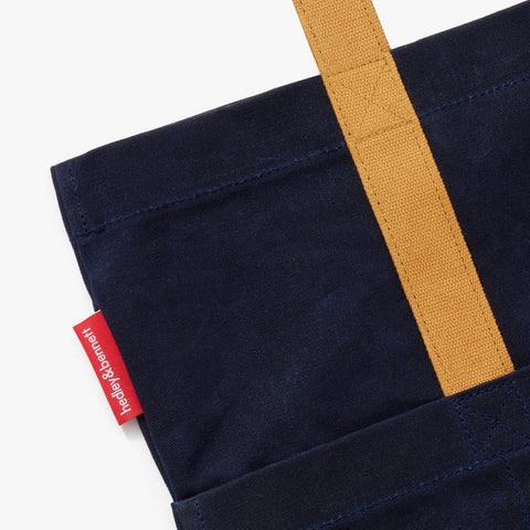 Casual Solid Logo Tote with Shoulder Straps and Exterior Pockets