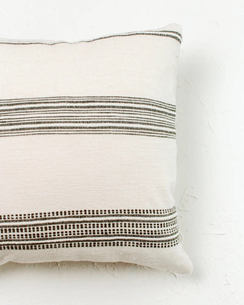 Powered by People Timeless Minimalist Scandinavian Handwoven Soft Pillow Cover - 18 x 18