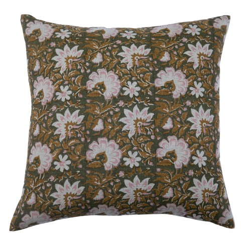 Filling Spaces Artful Traditionalist Bohemian Graphic Accent Throw Pillow - 18 x 18 - 20 x 20 - 22 x 22 - 24 x 24 - 26X 26 - 14 x 20 - 14 x 40 - 18 x 40 - 16 x 50