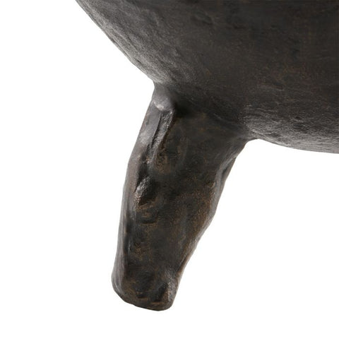 Decorating Essentials Contemporary Gold Leaf Bowl Vase