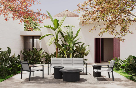 Lawn and Garden Modern Outdoor Furniture with Armrests