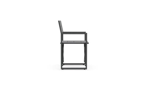 Amalfi Modern Director's Chair Folding Accent Chair