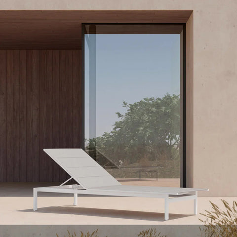 Amalfi Modern Adjustable Back Outdoor Furniture Set