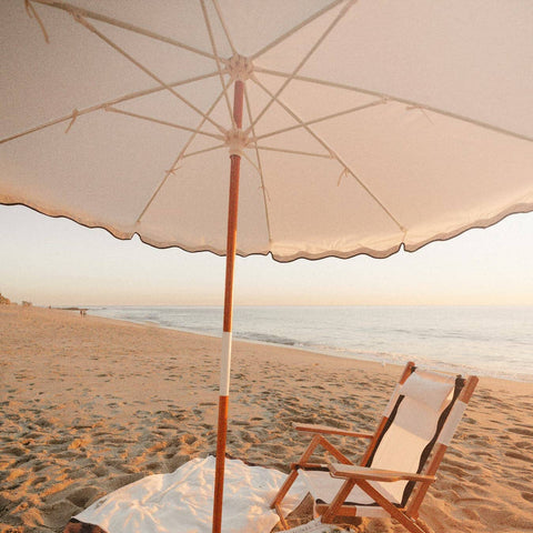 The Amalfi Umbrella - Rivie White