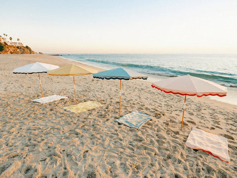 The Amalfi Umbrella - Rivie White