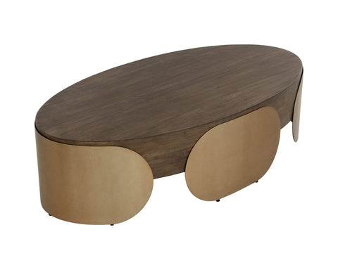 Amarula Timeless Minimalist Curved Coffee Table