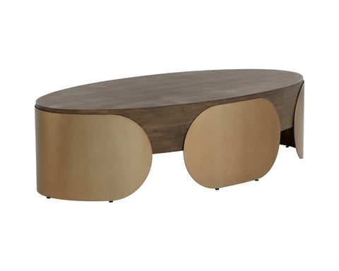 Amarula Timeless Minimalist Curved Coffee Table