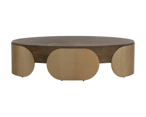 Amarula Timeless Minimalist Curved Coffee Table