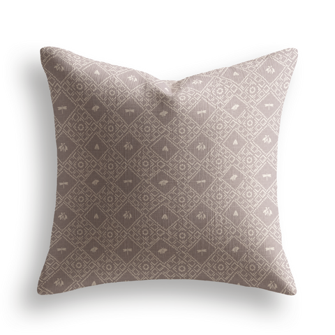 Americana Throw Pillow in Camomile