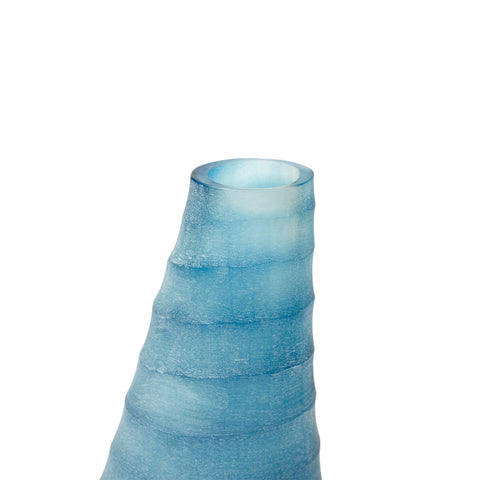 Decorating Essentials Asymmetrical Frosted Art Vase Vase & Vessel