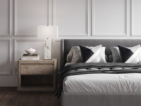 Annette Column Carving Modern Table Lamp