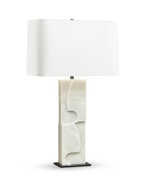 Annette Column Carving Modern Table Lamp