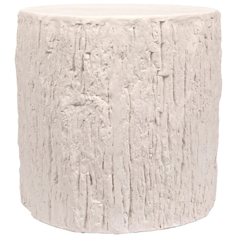 Organic Textured Drum Cylinder Center Table