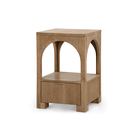 Villa & House Arcadia Timeless Minimalist Modern Square End Table - 20 W
