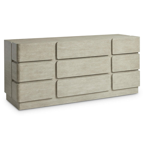 Arcadia Modern Wire Brush Drawer Dresser