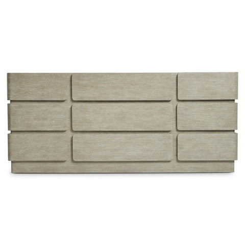 Arcadia Modern Wire Brush Drawer Dresser