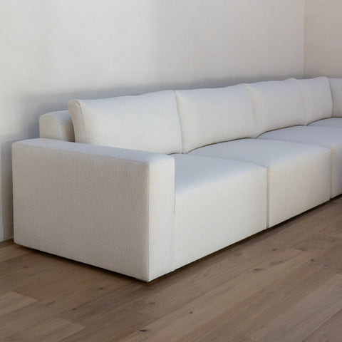 Archie Modern Modular Sectional with Loose Cushions Sofa