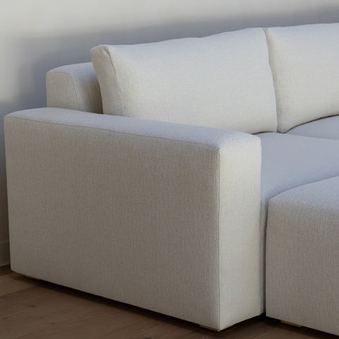 Archie Contemporary Modular Sectional Sofa with Armrests