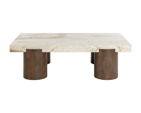 Sunpan Ardi Modern Rectangle Coffee Table