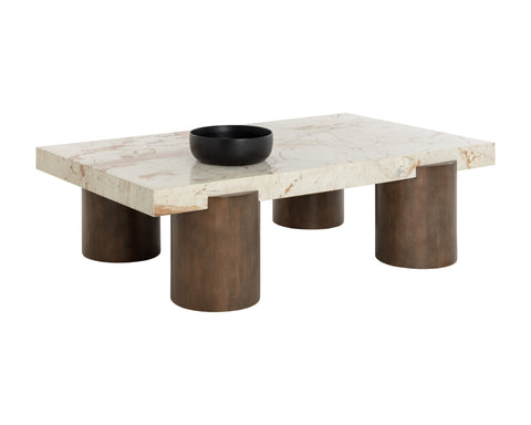 Sunpan Ardi Modern Rectangle Coffee Table