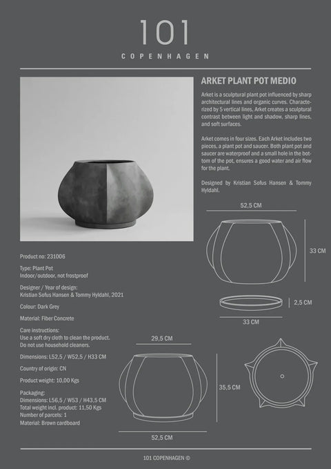 Arket Plant Pot