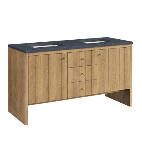Hudson Modern Double Equal Bowl Bathroom Vanity