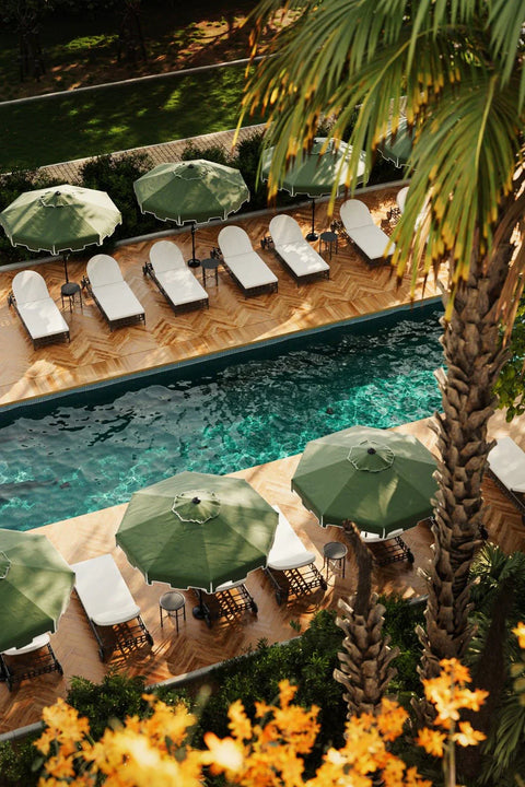 Beach and Pool Elegant Quiet Luxury Outdoor Furniture