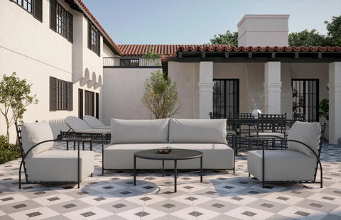 Outdoor Living & Garden Modern Club Lounge Chair