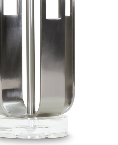 Atticus Column Cut-Out Table Lamp for Modern Accent Spaces