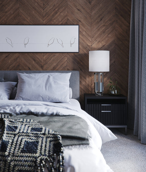 Atticus Column Cut-Out Table Lamp for Modern Accent Spaces