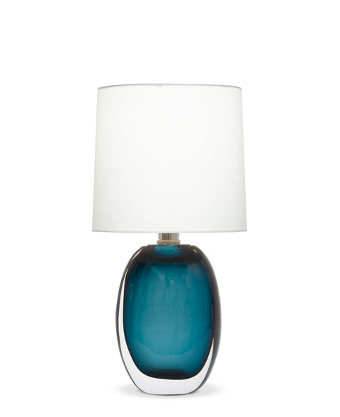 Audrey Modern Handcrafted Drum Table Lamp