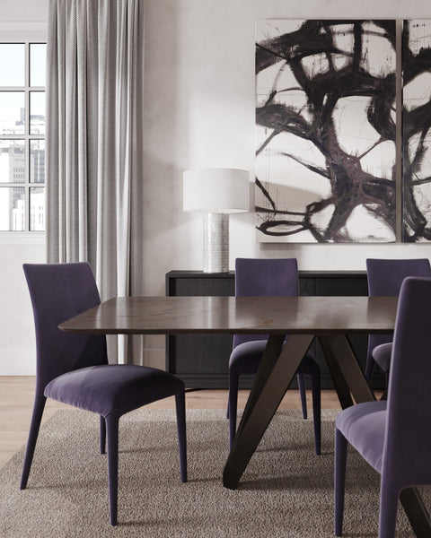 Avery Ambient Etched Column Table Lamp Modern Cylinder