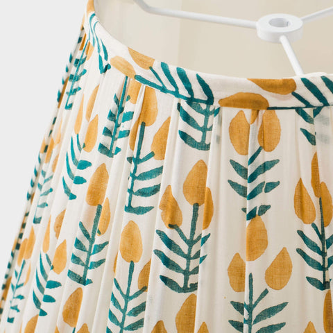 Meadow Bohemian Pleated Shade Accent Lamp Shade