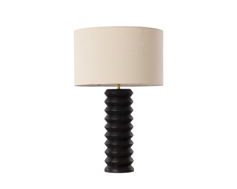 Oletto Accent Column Table Lamp Organic Modern Style