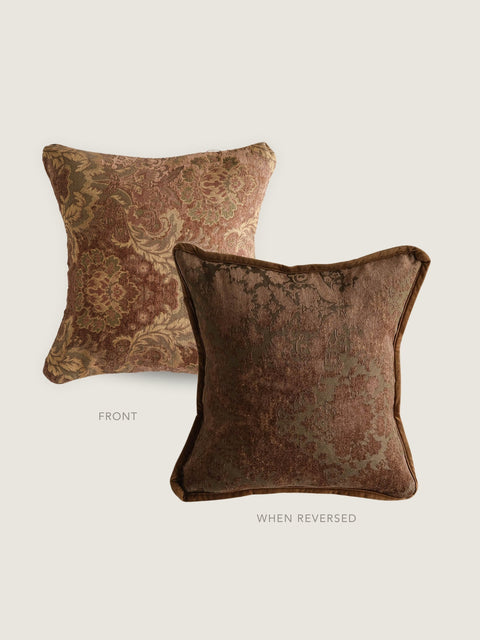 Powered by People Artful Traditionalist Double Sided Design Accent Pillow - 22 x 22 - 18 x 18