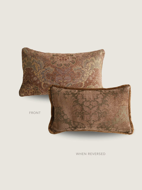 Powered by People Artful Traditionalist Reversible Pillow Cover Traditional - 12 x 20 - 18 x 18 - 22 x 22