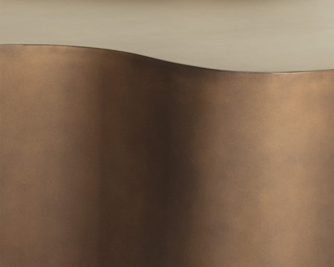 Modern Freeform Drum Nesting Table Set