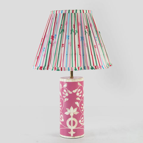 Accent Handcrafted Conical Bohemian Table Lamp