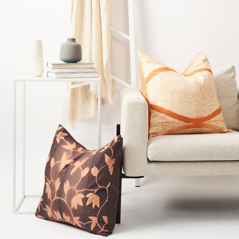 Powered by People Artful Traditionalist Bohemian Handcrafted Accent Throw Pillow - 20 x 20