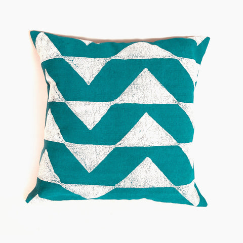 Global Eclecticist Bohemian Hand Block Print Pillow Cover