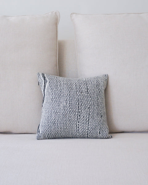 Contemporary Square Alpaca Wool Accent Pillow