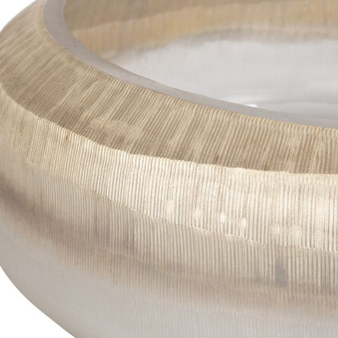 Decorating Essentials Ombre Textured Round Bowl Vase