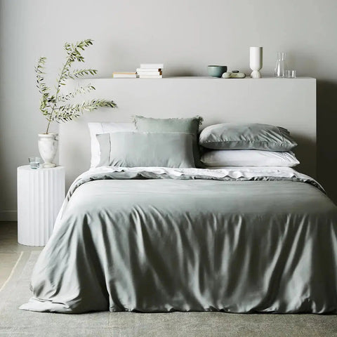 Minimalist Organic Solid Duvet Cover