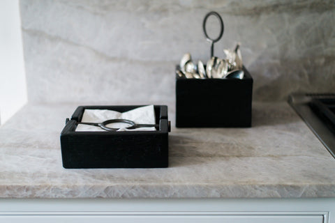 Barcelona Rustic Decorative Napkin Holder for Kitchen