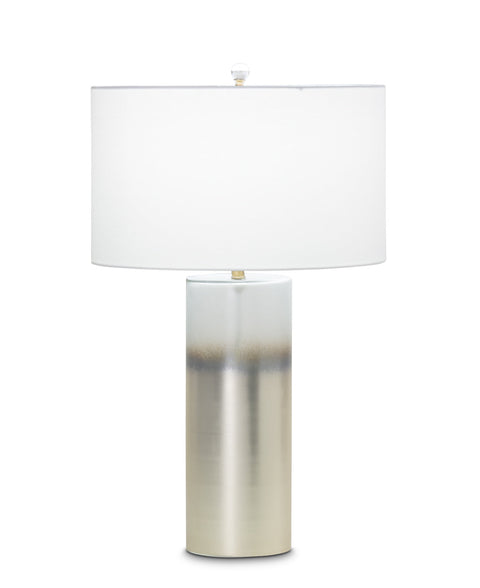 Barrett Modern Handcrafted Column Accent Table Lamp