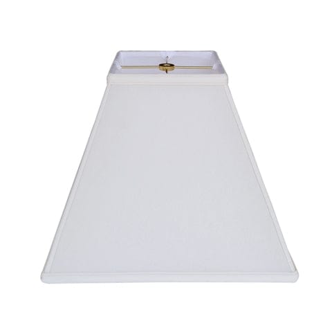 Basic Square Anna Rayon Lamp Shade - Off White