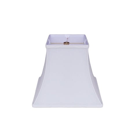 Basic Square Bell Anna Rayon Lamp Shade - White