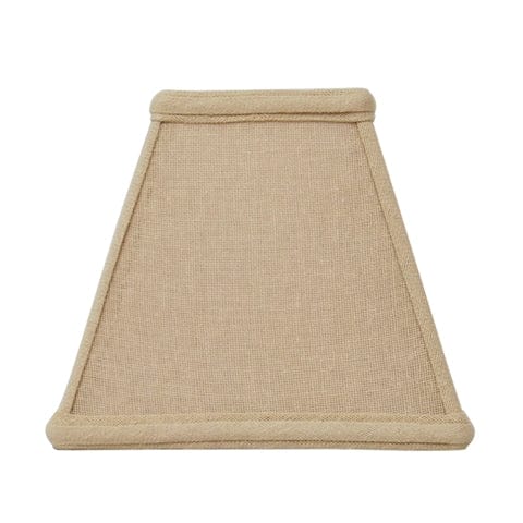 Basic Square Linen Lamp Shade - Beige