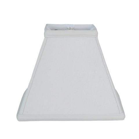 Basic Square Supreme Satin Lamp Shade - Off White
